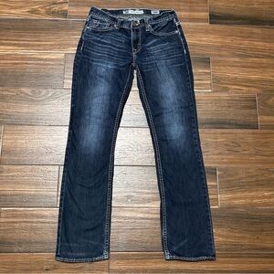 29R BKE Men’s Aiden Straight Leg Jeans Dark Wash